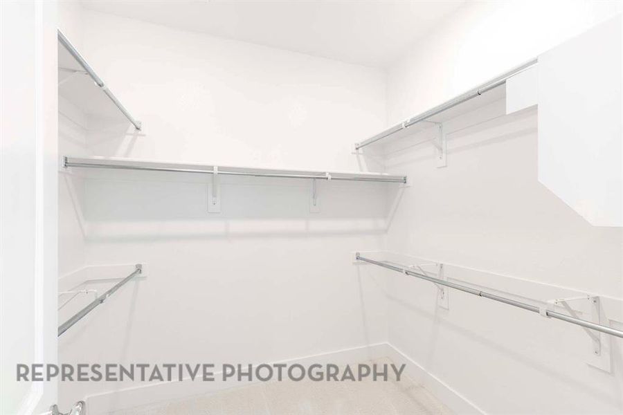 Spacious, unfurnished interior of a new home in Aster Park: 40ft. lots, McKinney (Image 18).