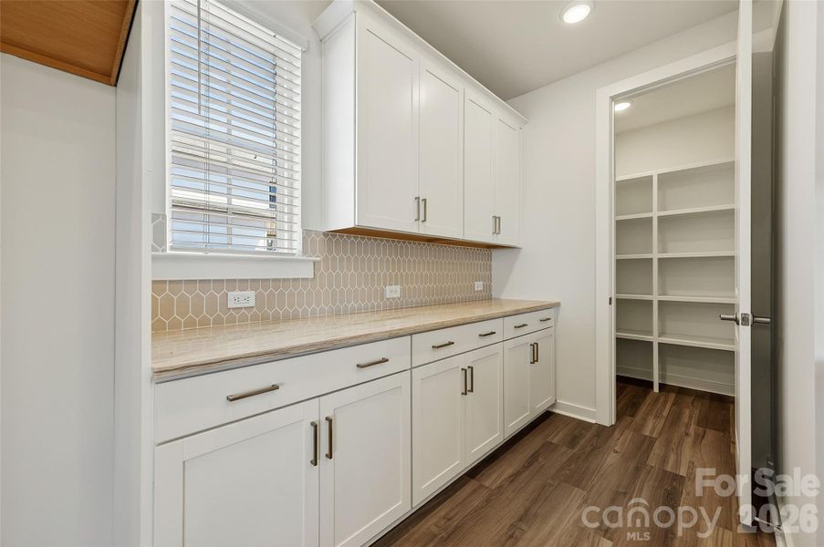 Furnished interior view inside a new home in The River District - Pioneer Collection, Charlotte (Image 7).