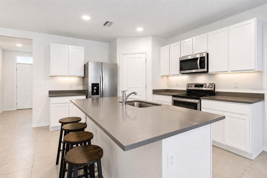 Furnished interior view inside a new home in Deerbrook, Land O' Lakes (Image 7).