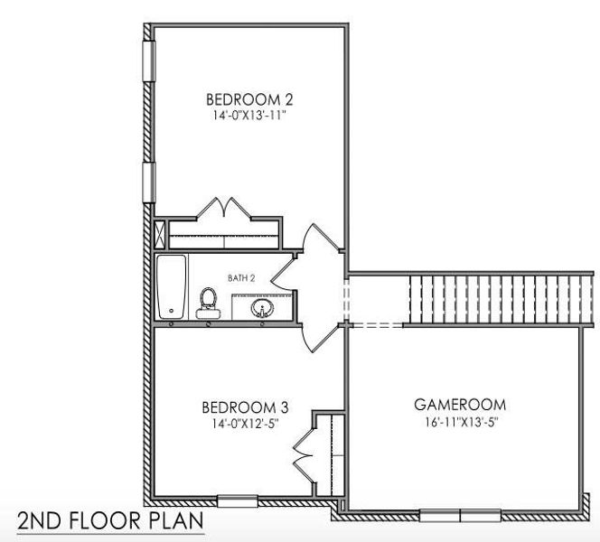 View of room layout