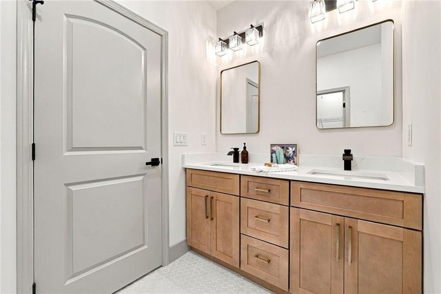 Furnished interior view inside a new home in , Resaca (Image 9).