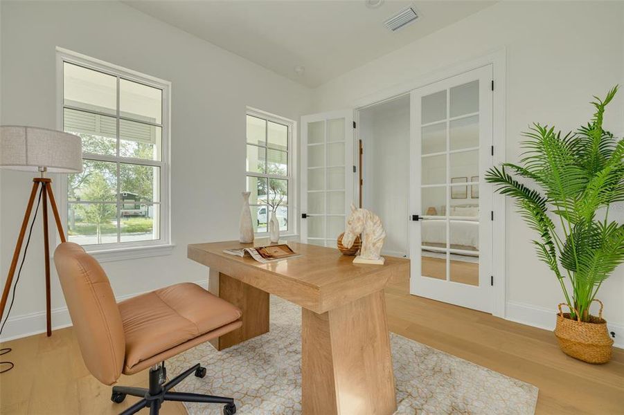Furnished interior view inside a new home in , St. Petersburg (Image 11).
