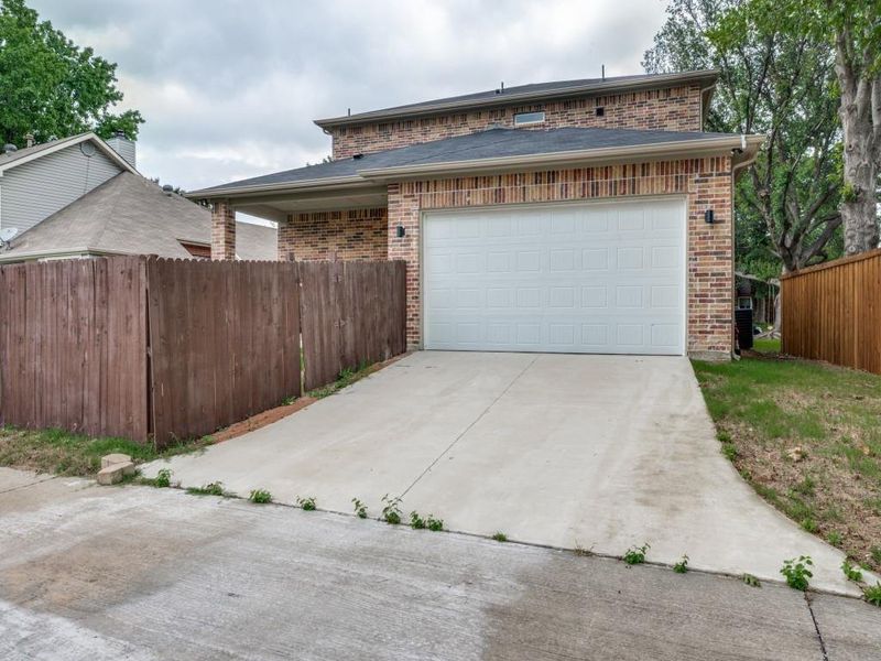 Front exterior of a new home in , Allen, TX, highlighting curb appeal (Image 19).
