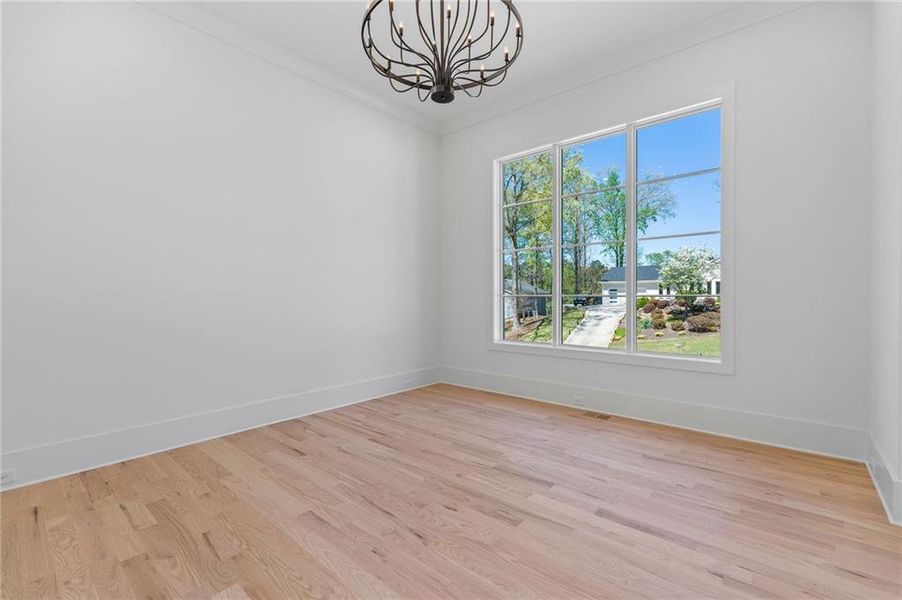 Spacious, unfurnished interior of a new home in , Marietta (Image 24).