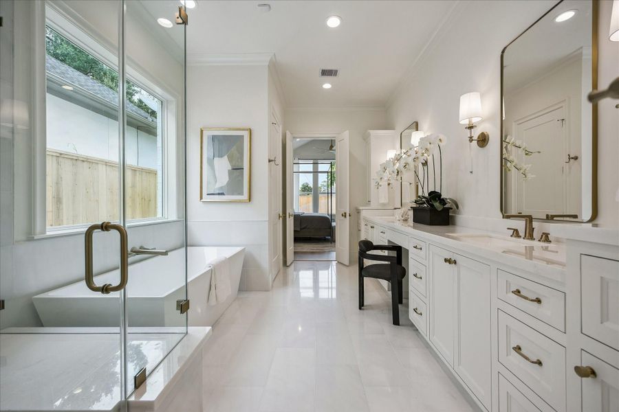 Spa-like primary bath