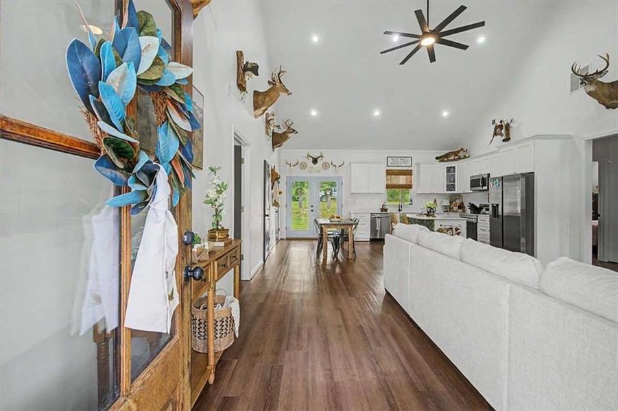 Furnished interior view inside a new home in , Bowdon (Image 15).