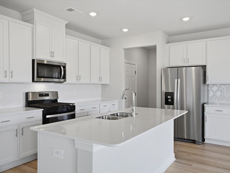 Furnished interior view inside a new home in Maxwell Commons, Easley (Image 4).