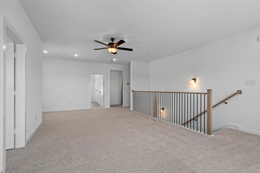 Spacious, unfurnished interior of a new home in Solterra, Mesquite (Image 17). Spacious, unfurnished interior of a new home in Solterra, Mesquite (Image 17).