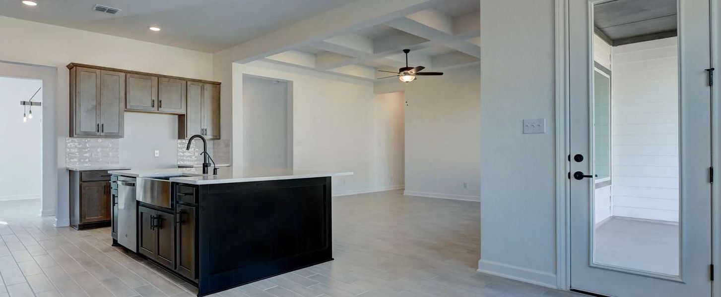 Representative furnished interior of a home built from the Kerrville by Ashton Woods in Saddlebrook Ranch, Schertz (Image 8). Representative furnished interior of a home built from the Kerrville by Ashton Woods in Saddlebrook Ranch, Schertz (Image 8).