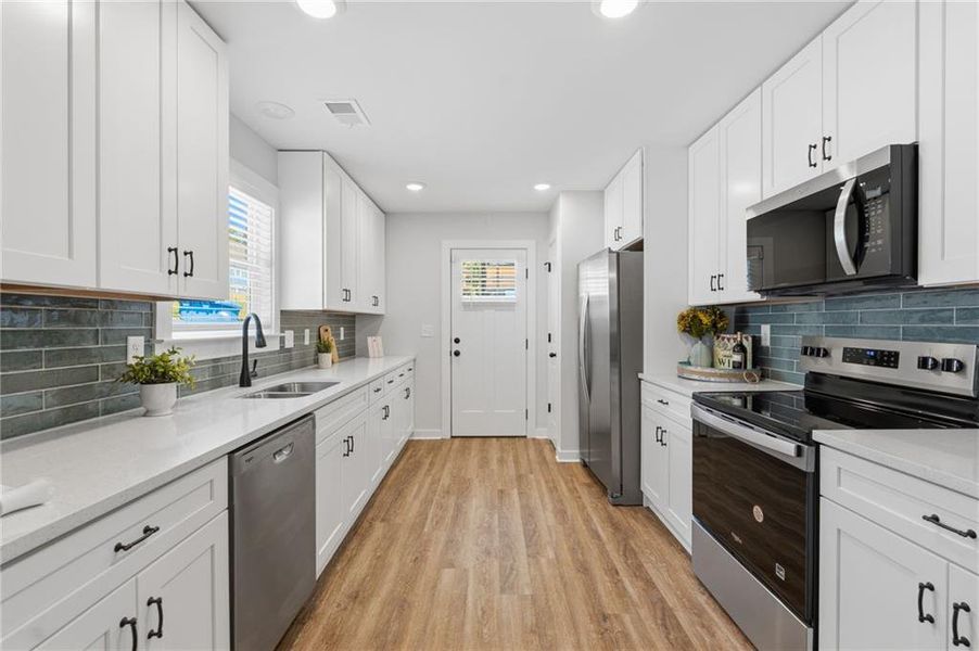Furnished interior view inside a new home in , Atlanta (Image 3).