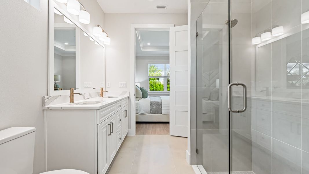 Representative furnished interior of a home built from the Verona by Taylor Morrison in Esplanade at Azario Lakewood Ranch, Lakewood Ranch (Image 11).