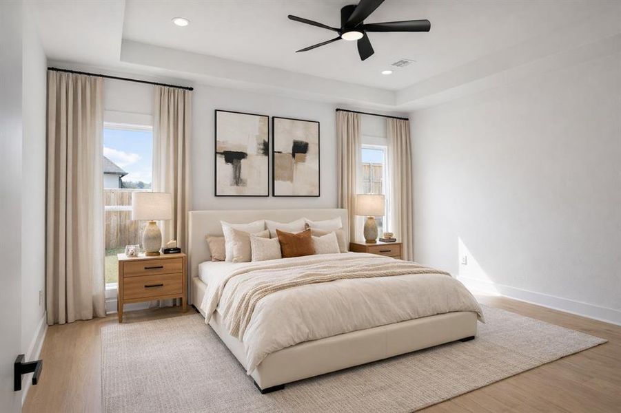 Furnished interior view inside a new home in , Pottsboro (Image 14).