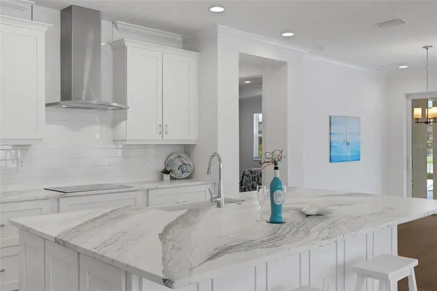 Furnished interior view inside a new home in Cassata Lakes, Nokomis (Image 17).