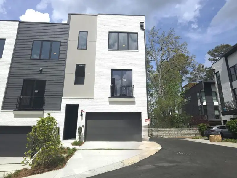Front exterior of a new home in , Decatur, GA, highlighting curb appeal (Image 2). Front exterior of a new home in , Decatur, GA, highlighting curb appeal (Image 2).