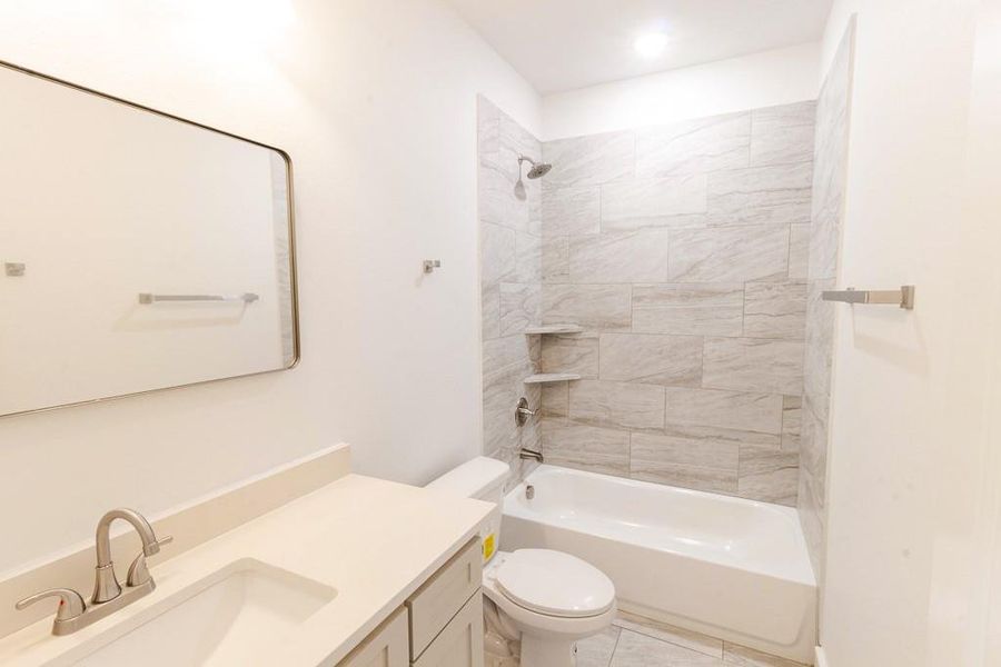 Furnished interior view inside a new home in , Godley (Image 3).