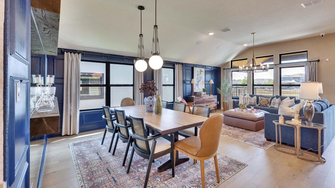 Model home photos of similar floorplans, not pictures of actual home.