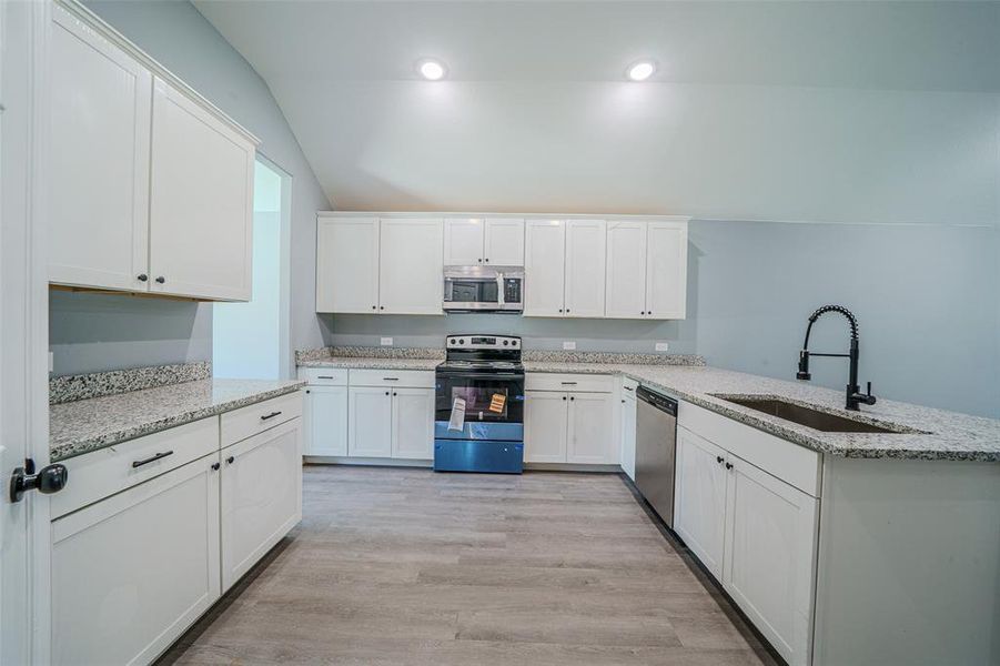 Furnished interior view inside a new home in , Payne Springs (Image 8).