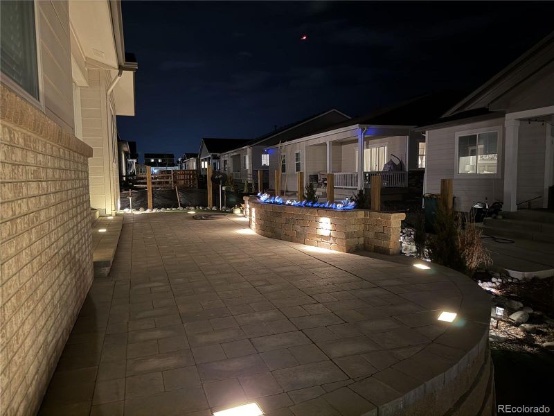Exterior details and patio area of a home in , Aurora (Image 26).