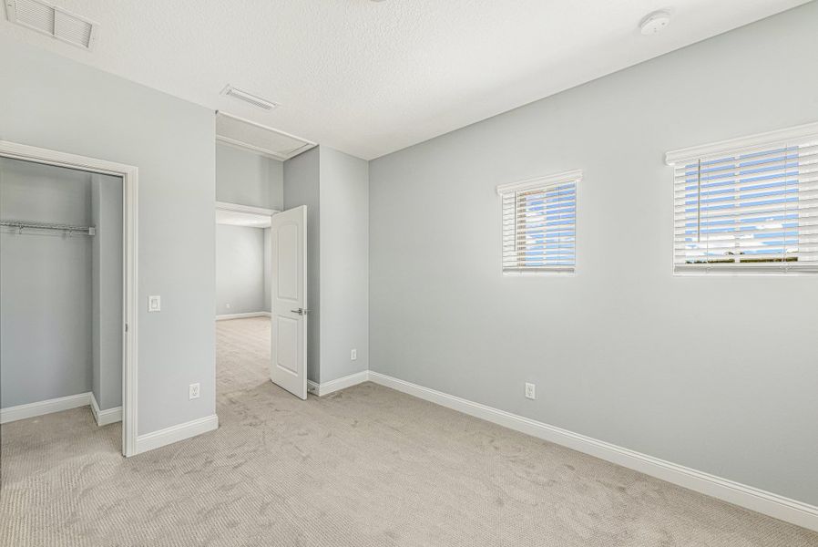 Representative unfurnished interior of a home built from the Caspian by Riverside Homes in Hidden Creek at SilverLeaf, St. Augustine (Image 23).