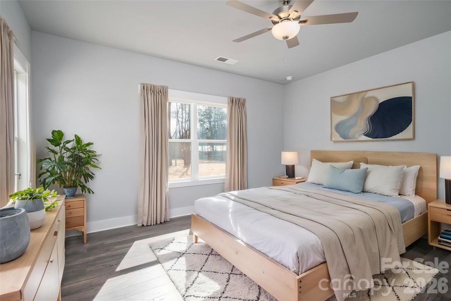 Furnished interior view inside a new home in , Shelby (Image 10).