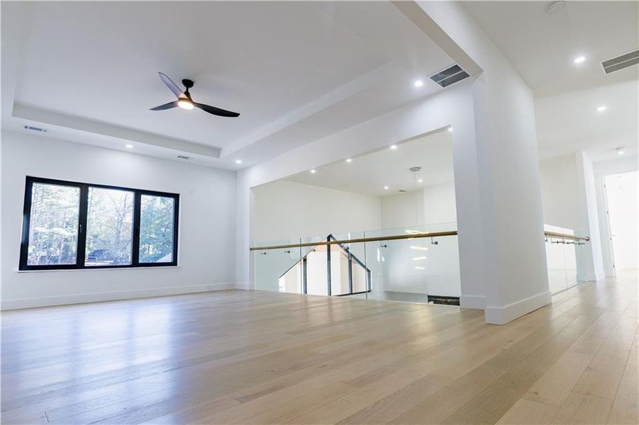 Spacious, unfurnished interior of a new home in , Suwanee (Image 65).