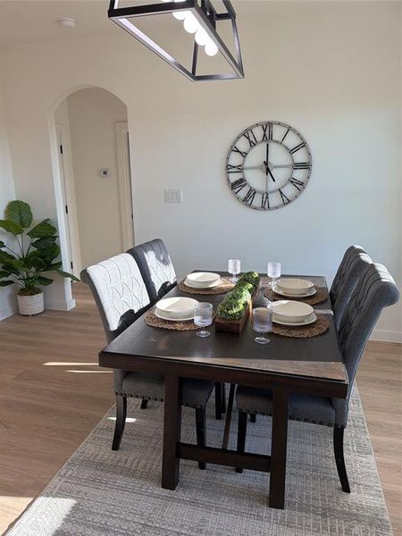 Furnished interior view inside a new home in , Waxahachie (Image 31).