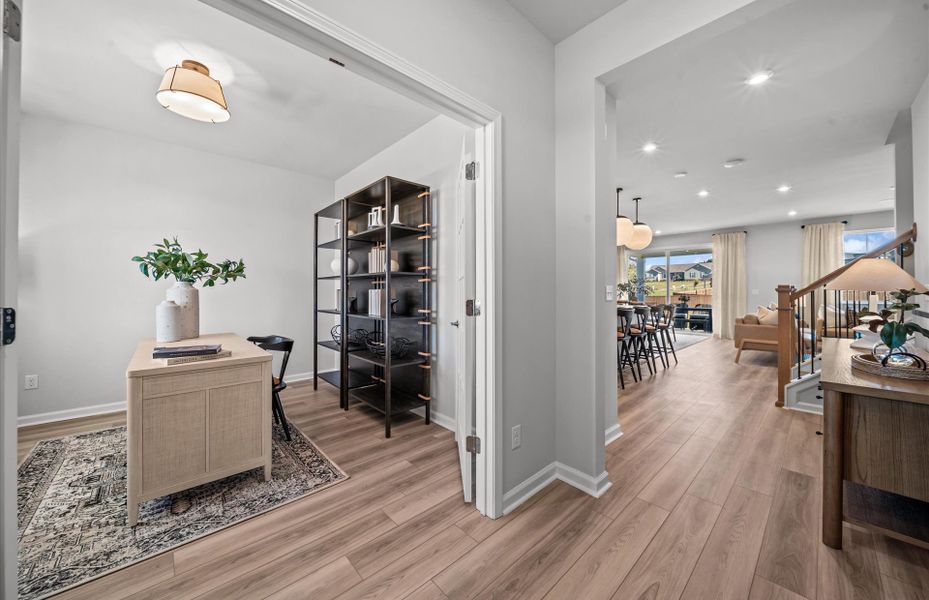 Representative furnished interior of a home built from the Valen by Pulte Homes in Sparrow Creek, Boiling Springs (Image 35).