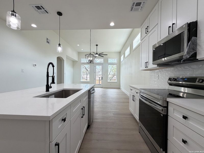 Furnished interior view inside a new home in , San Antonio (Image 17).
