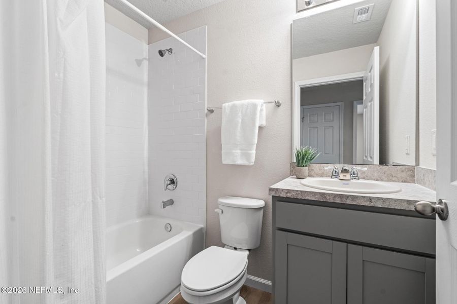 Furnished interior view inside a new home in , Jacksonville (Image 10).