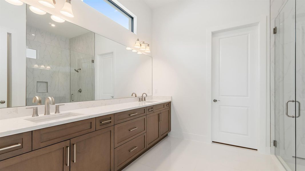 Furnished interior view inside a new home in L'Ambiance at Avenir, Palm Beach Gardens (Image 16).