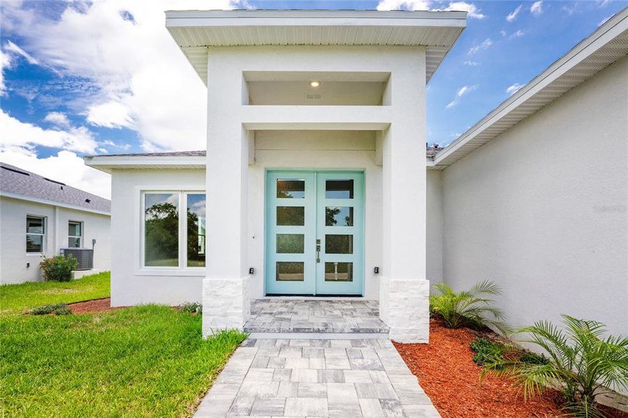 Exterior details and patio area of a home in , Rotonda West (Image 3).
