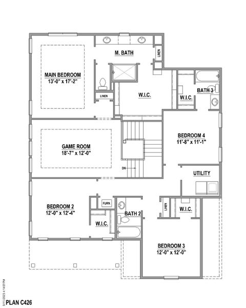 Plan C426 2nd Floor