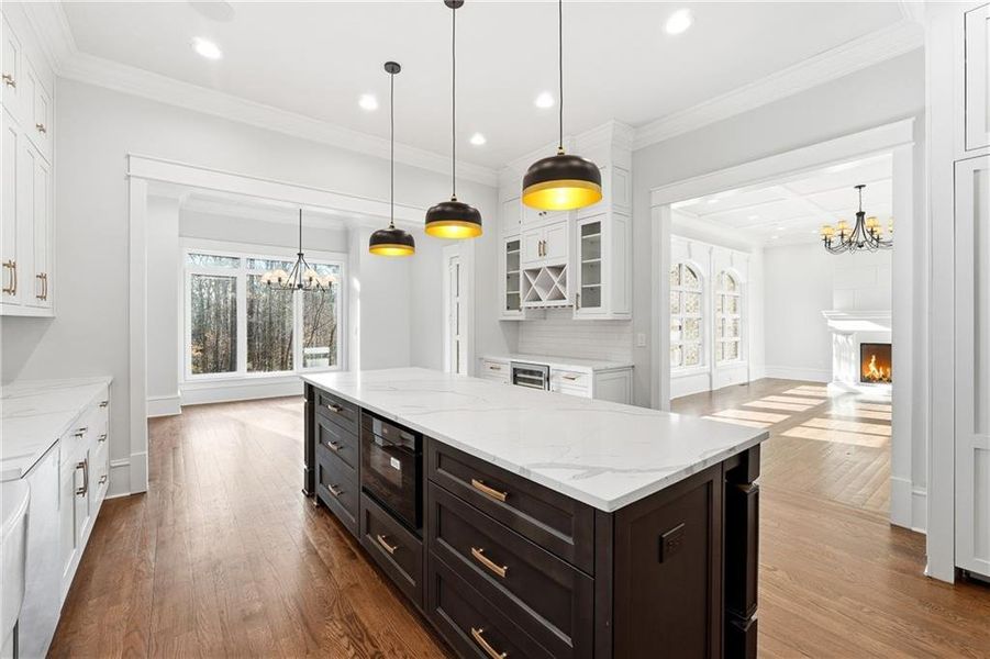 Furnished interior view inside a new home in , Roswell (Image 5).