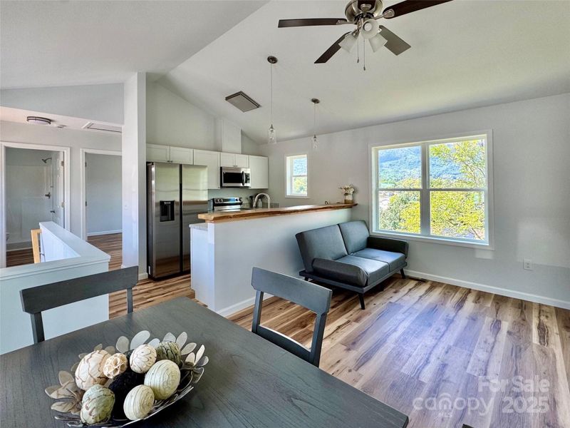 Furnished interior view inside a new home in , Waynesville (Image 10). Furnished interior view inside a new home in , Waynesville (Image 10).