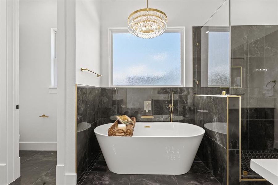 Furnished interior view inside a new home in , Greenville (Image 28).