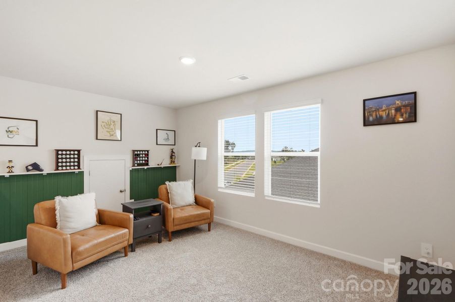 Furnished interior view inside a new home in , Charlotte (Image 37).