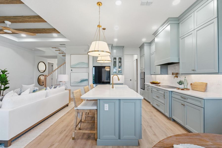 Representative furnished interior of a home built from the Amelia by SeaGate Homes in Beachview Cove, Ormond Beach (Image 57).