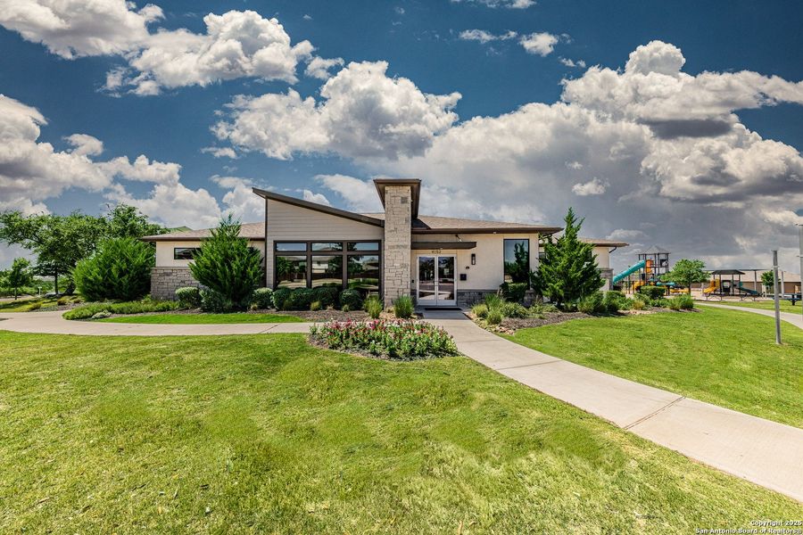 Front exterior of a new home in , San Antonio, TX, highlighting curb appeal (Image 2). Front exterior of a new home in , San Antonio, TX, highlighting curb appeal (Image 2).