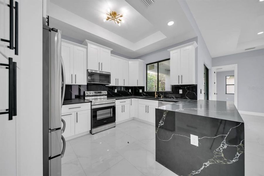 Furnished interior view inside a new home in , Lehigh Acres (Image 8).