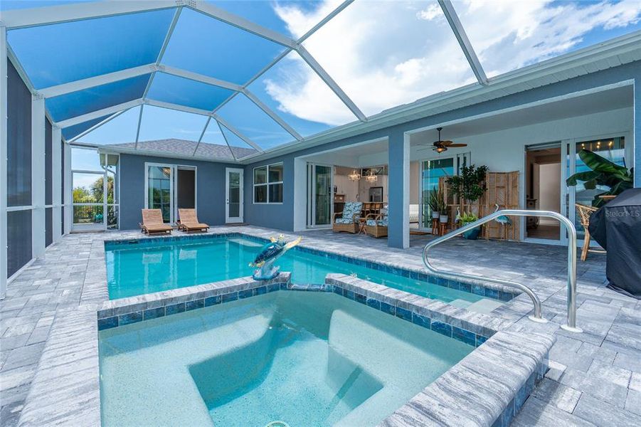 Furnished interior view inside a new home in , Port Charlotte (Image 46).