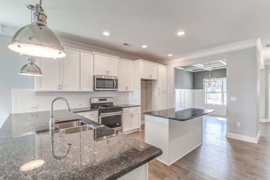 Representative furnished interior of a home built from the Rivermist by Caviness & Cates Communities in Maggie Way, Wendell (Image 180).