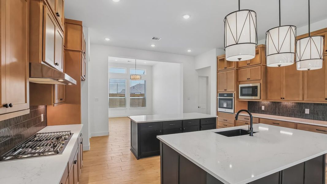 Furnished interior view inside a new home in Riceland 60',65',70', Mont Belvieu (Image 7).