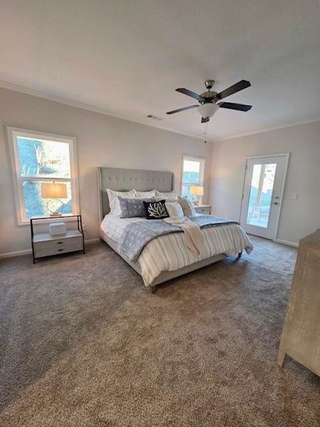 Furnished interior view inside a new home in , Waleska (Image 9).