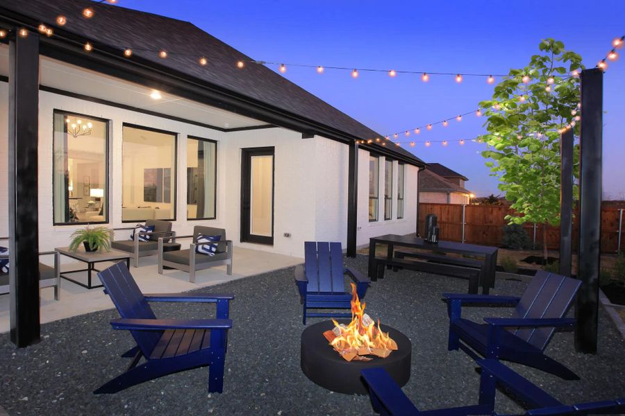 The Brendan Outdoor Living Area The Brendan Outdoor Living Area