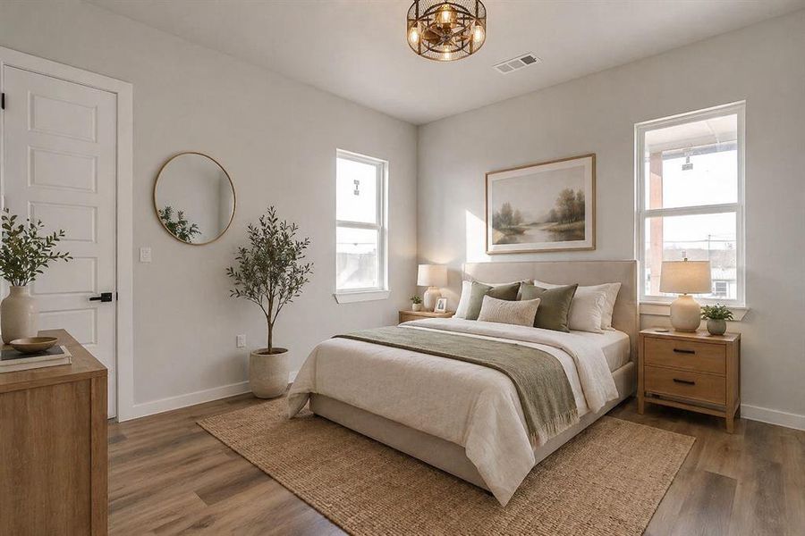 Furnished interior view inside a new home in , Glen Rose (Image 15).