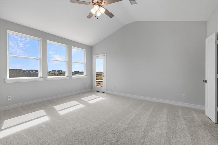 Spacious, unfurnished interior of a new home in Bridgeland Central, Cypress (Image 21). Spacious, unfurnished interior of a new home in Bridgeland Central, Cypress (Image 21).