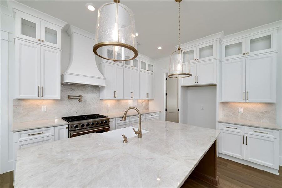 Furnished interior view inside a new home in , Dawsonville (Image 5).