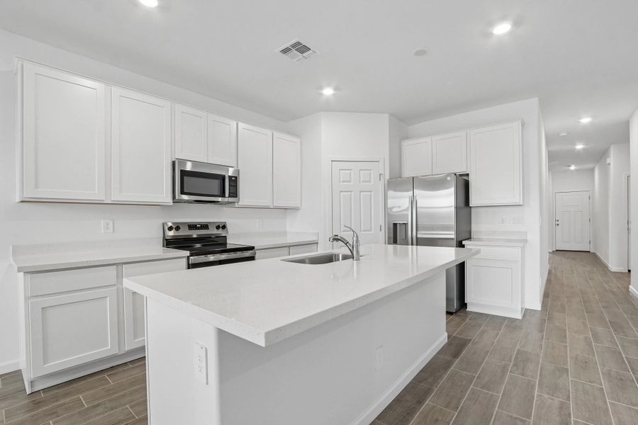 Kitchen featuring the Essentials finishes
