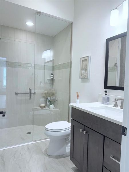 Furnished interior view inside a new home in , The Villages (Image 8).