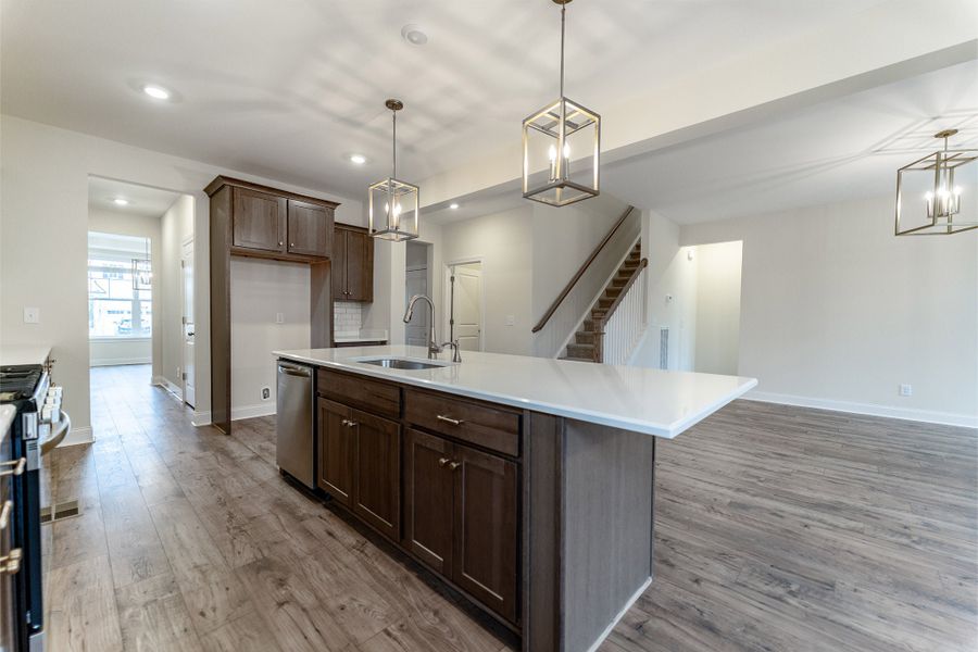Furnished interior view inside a new home in The Retreat at Norman Farm, Hendersonville (Image 10). Furnished interior view inside a new home in The Retreat at Norman Farm, Hendersonville (Image 10).